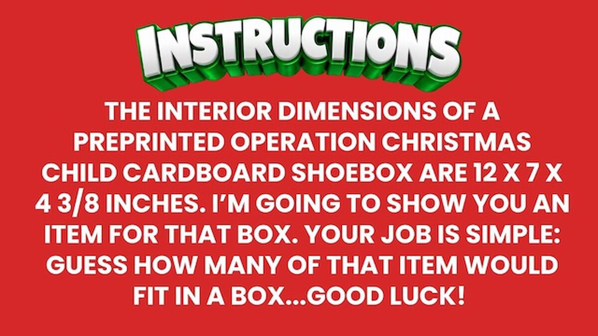 How Many Will Fit in the Box? image number null